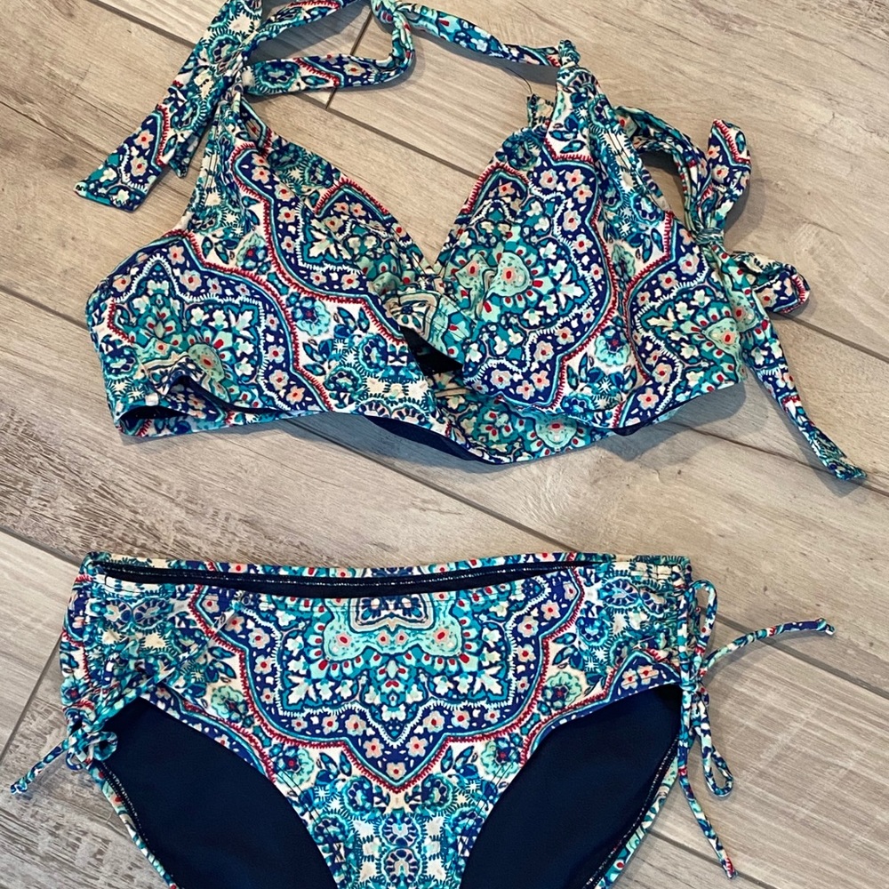 Athleta swim bikini set